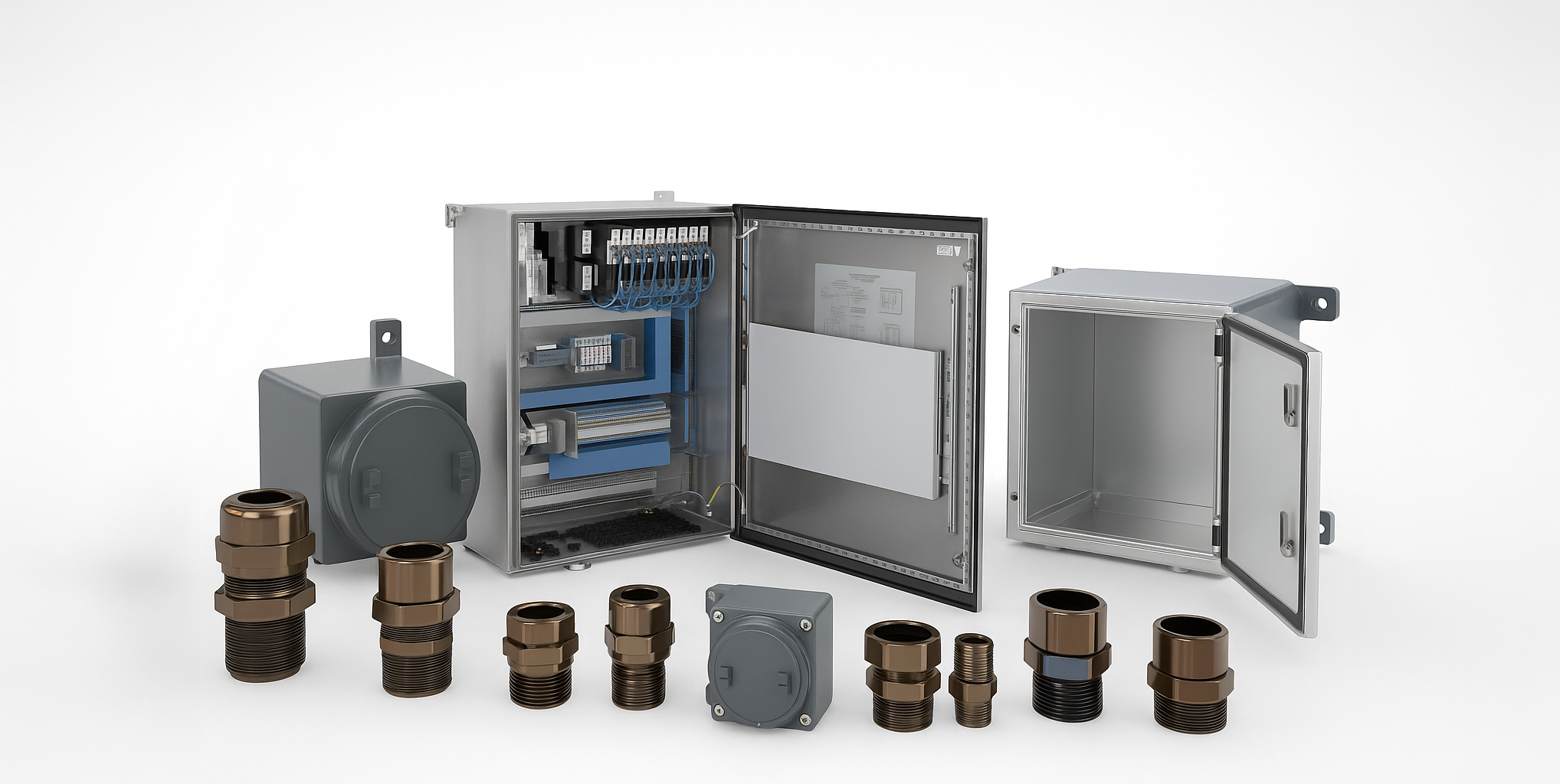 Muhafazalar ve Kablo Rakorları